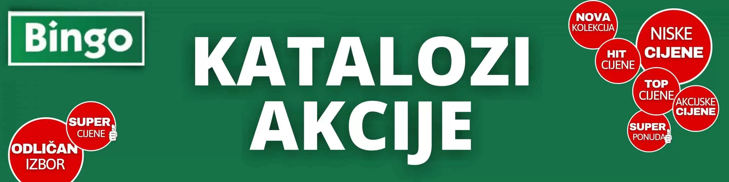 BINGO AKCIJE I KATALOZI 2022