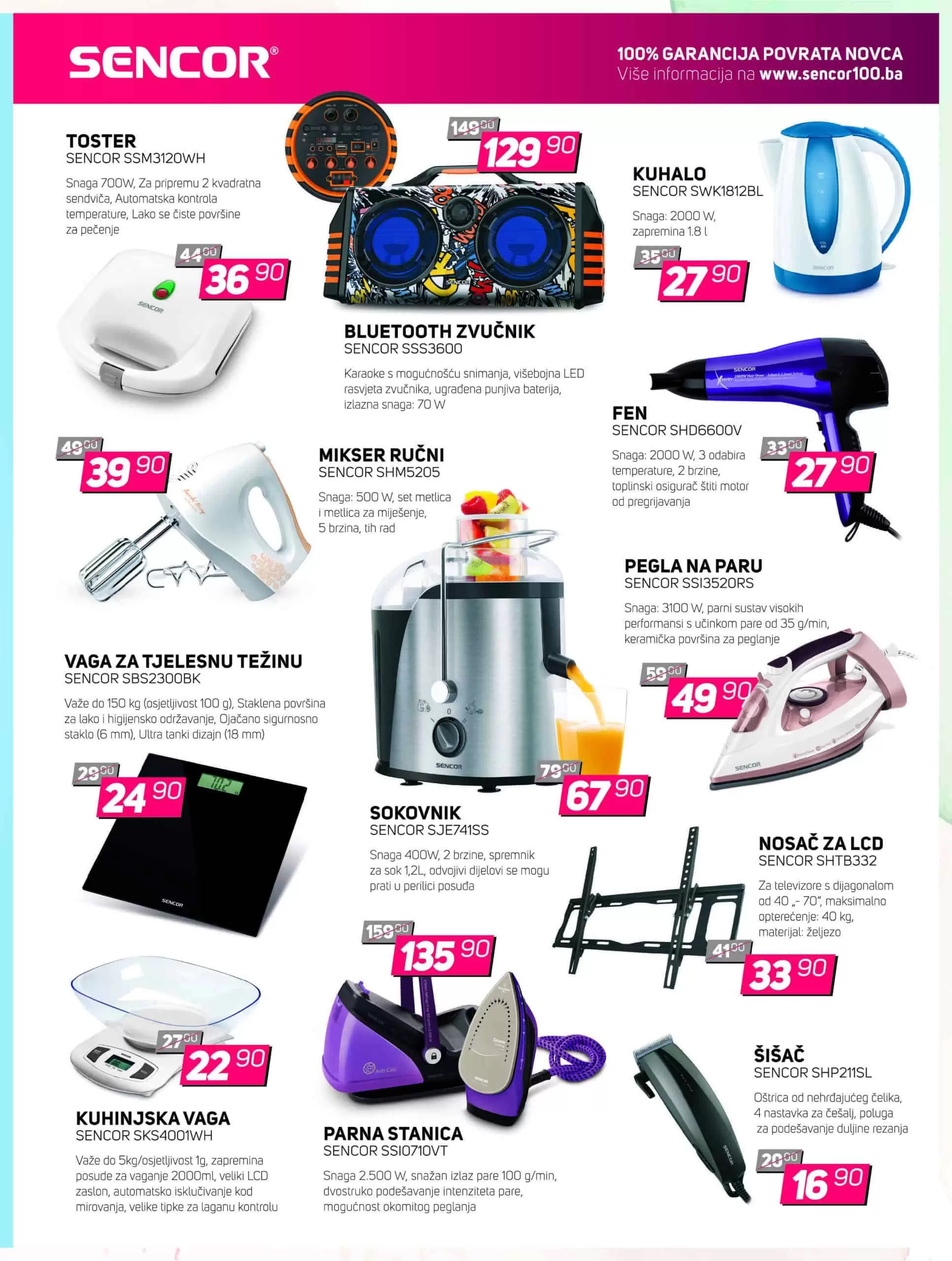 Fis katalog juni 2022 donosi nam snižene cijene malh kucanskh aparat