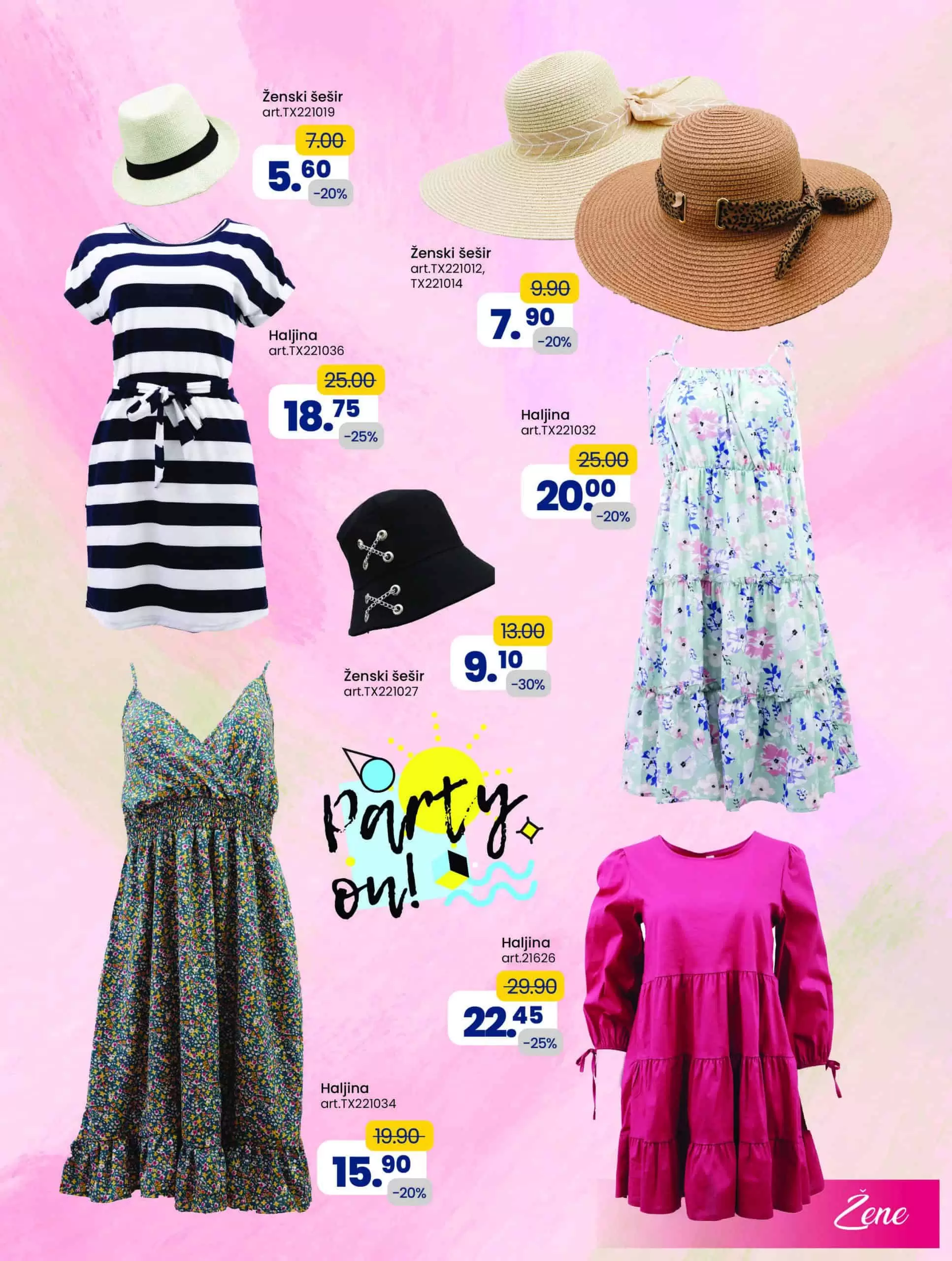 Fis katalog juni 2022 donosi nam snižene cijene odjece i ljetnih fis haljinica