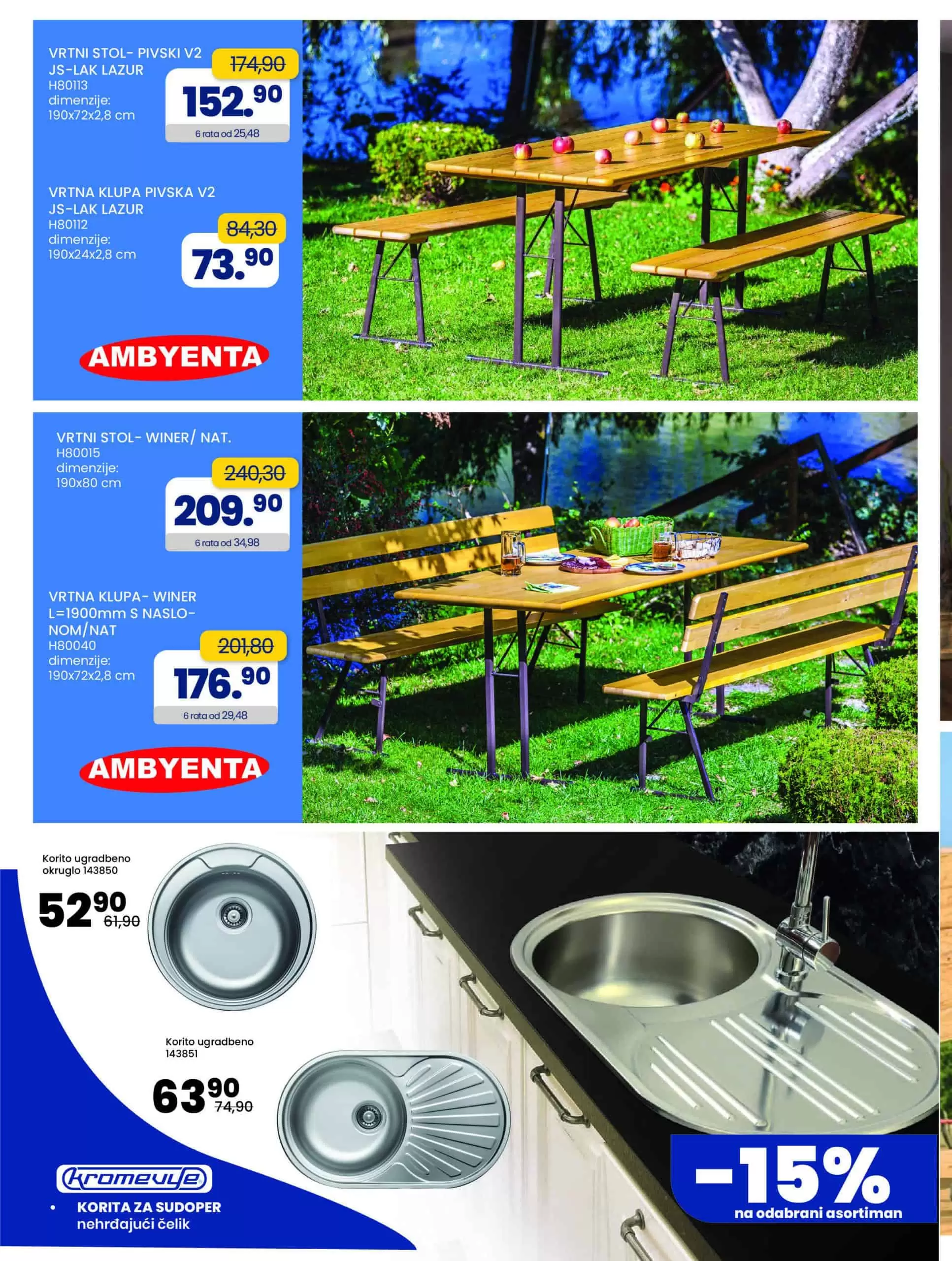 FiFis katalog juni 2022 donosi nam snižene cijene fis namjestajas katalog jun 2022 donosi nam snižene cijene fis bastenskog namjestaja .