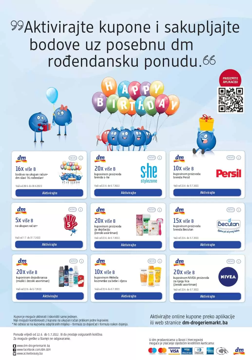 dm Katalog JUNI/JULI 2022 ▷【UVIJEKPVOLJNO】akcija snizenja do 05.07.2022.