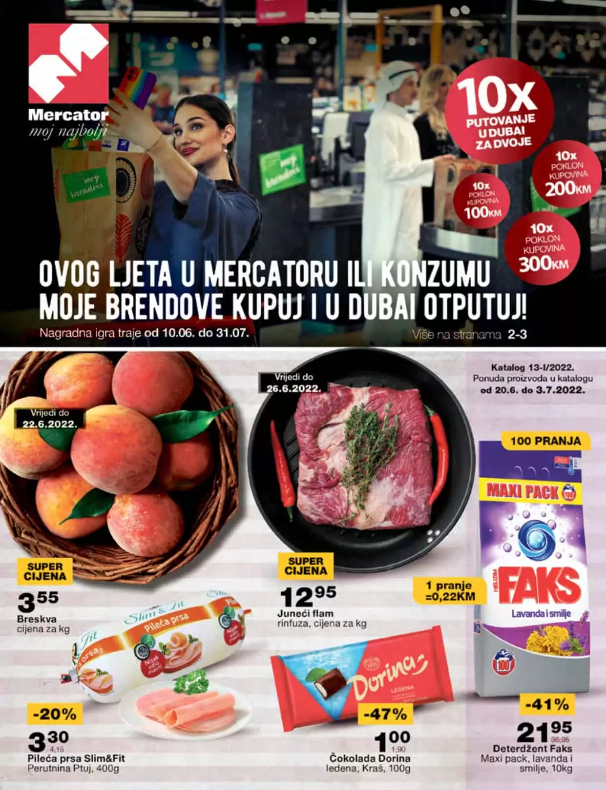 Mercator katalog JUNI-JULI 2022 akcija snizenje do 03.07.2022.