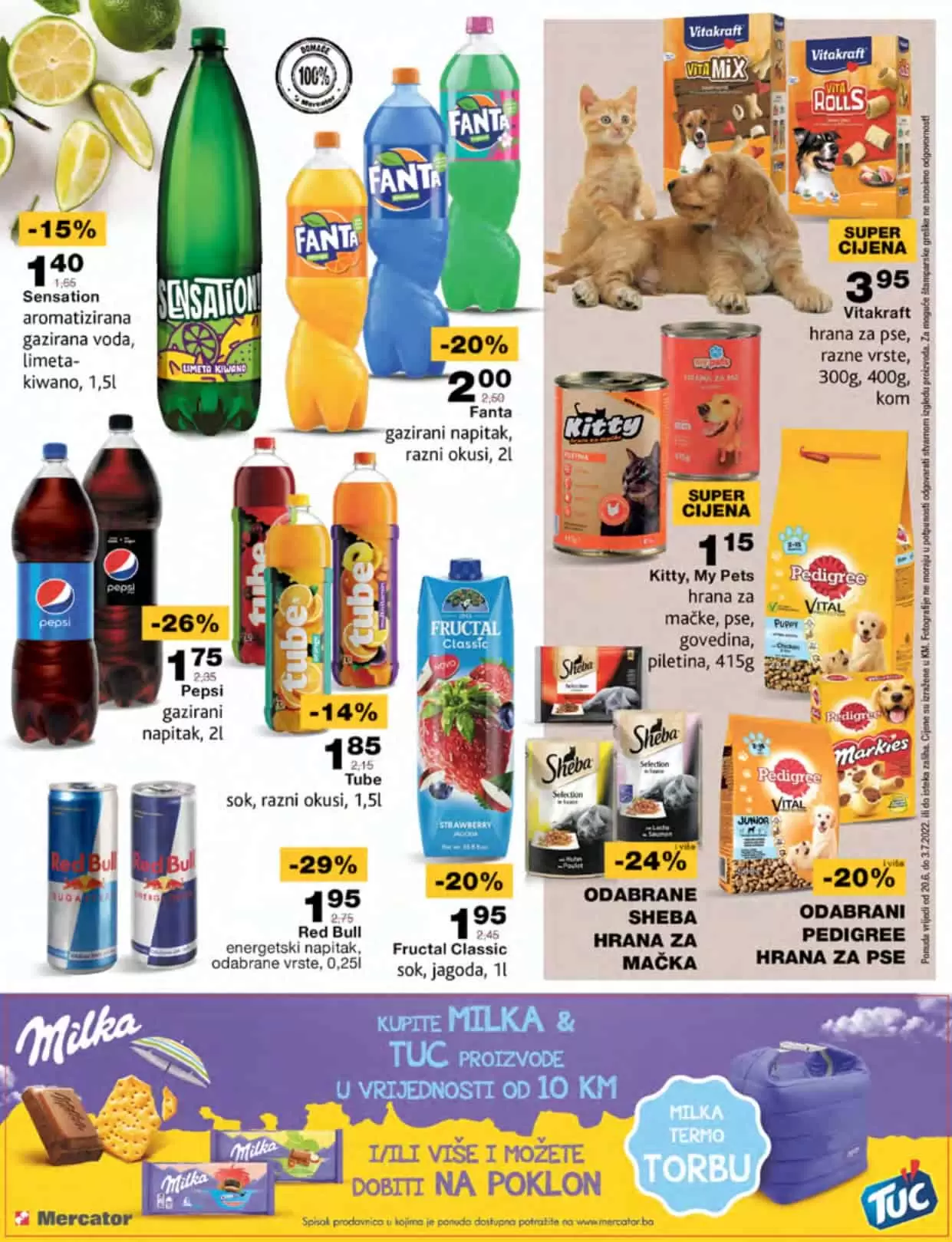 Mercator katalog JUNI-JULI 2022 akcija snizenje do 03.07.2022.