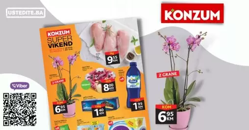 Konzum vikend akcija JUNI 2022 09-12.06.2022. godine