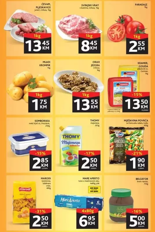 Konzum vikend akcija JUNI 2022 09-12.06.2022. godine