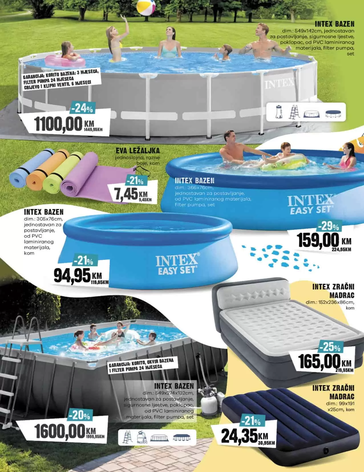 Konzum katalog ▷【Ljeto nam se vratilo】JUNI 2022 U Pronadjite akcija~sniženja bazeni, dusek na napuhivanje, bastenski/vrtni namjestaj..