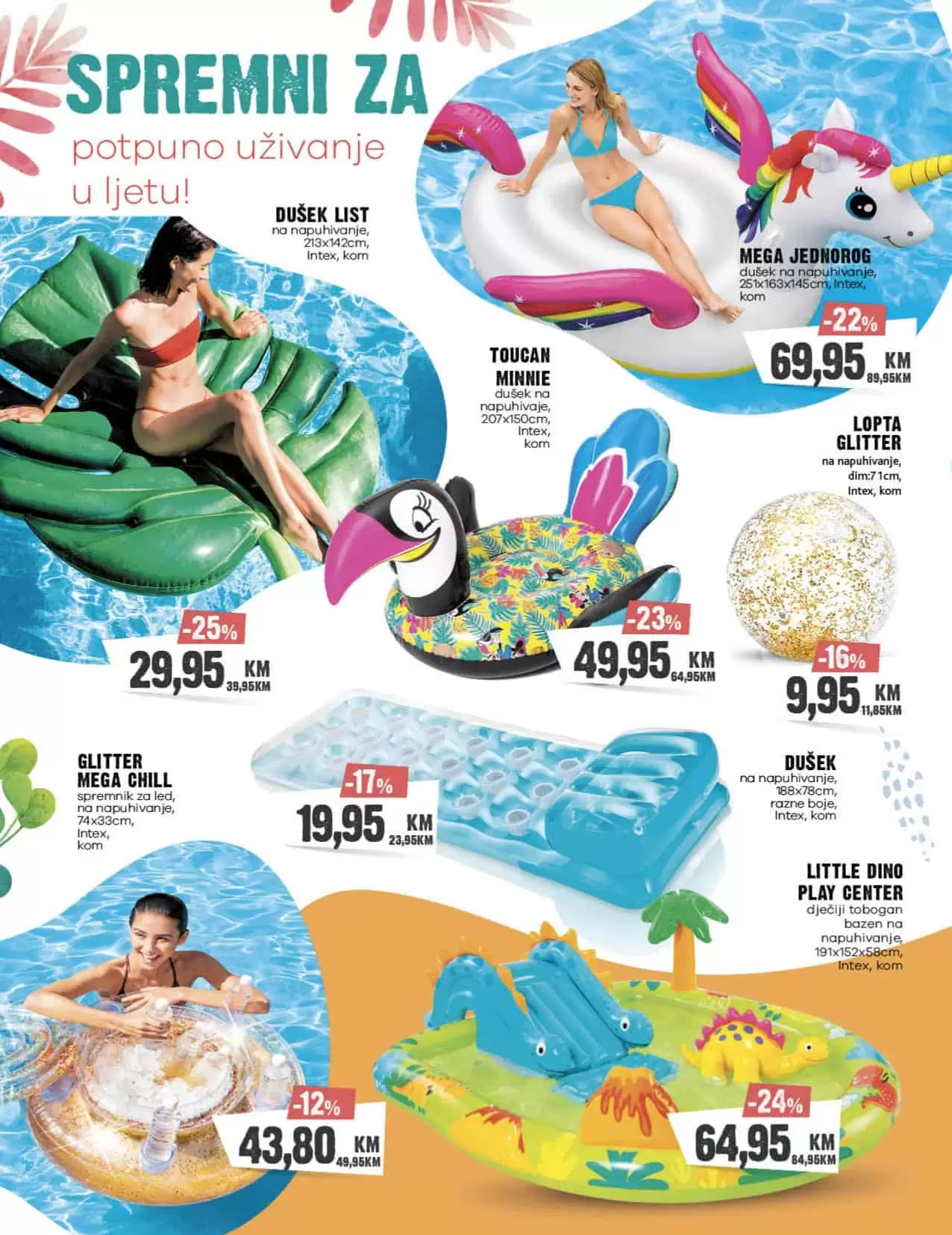 Konzum katalog ▷【Ljeto nam se vratilo】JUNI 2022 U Pronadjite akcija~sniženja bazeni, dusek na napuhivanje, bastenski/vrtni namjestaj..