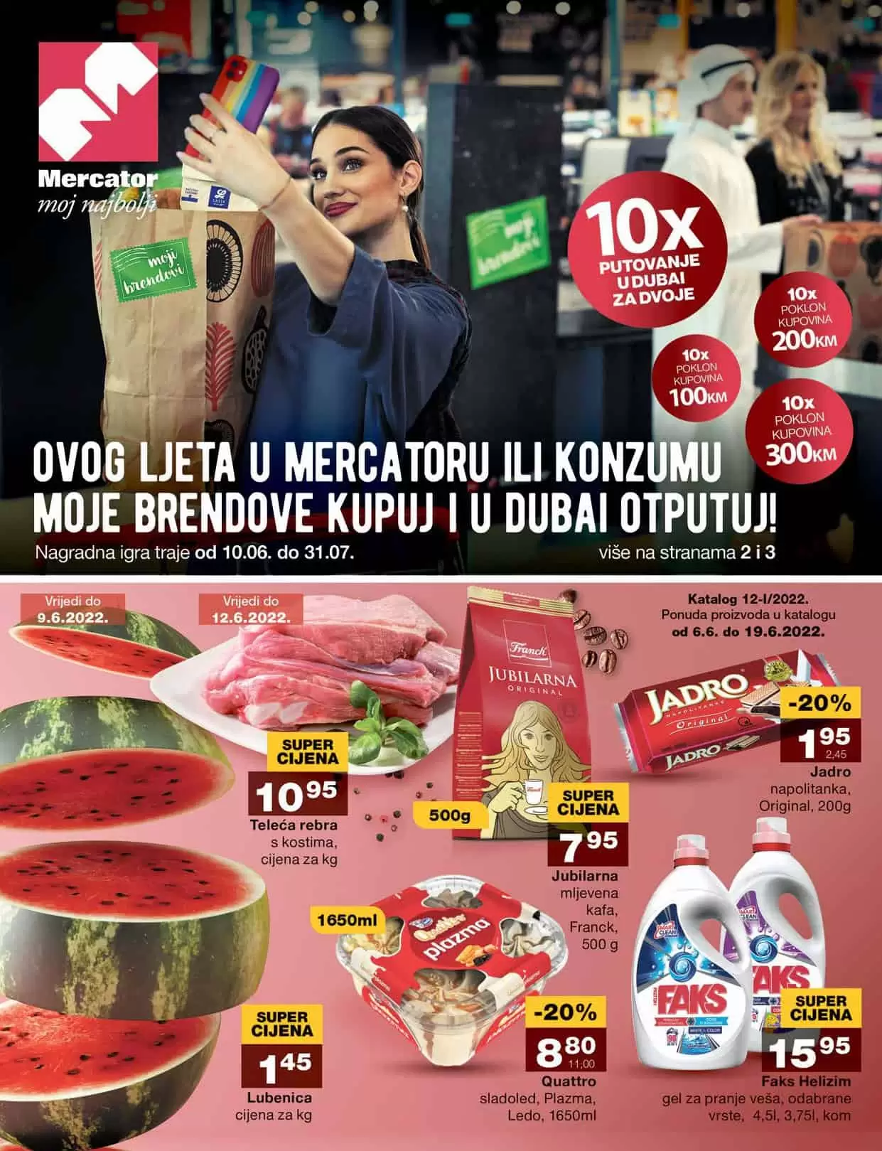 Mercator katalog juni 2022 donosi nam super sniženja i akcije. Donosi nam popuste i do 50%!