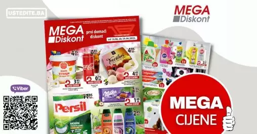 Mega Diskont katalog ▷【PREPORUKA】JUNI 2022 akcija sniženje do 25.06.2022.