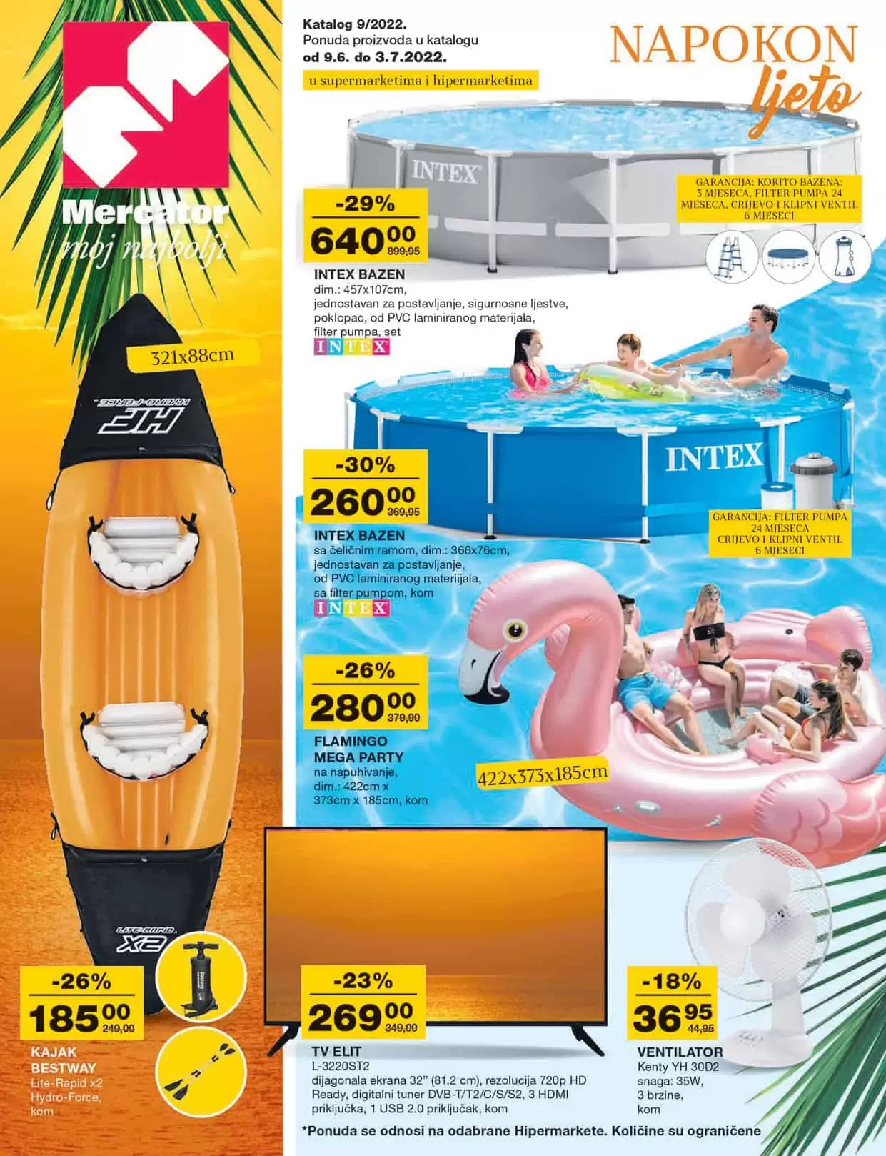 Mercator kataloska akcija ▷【katalog LJETO】snizenje akcija do 03.07.2022.