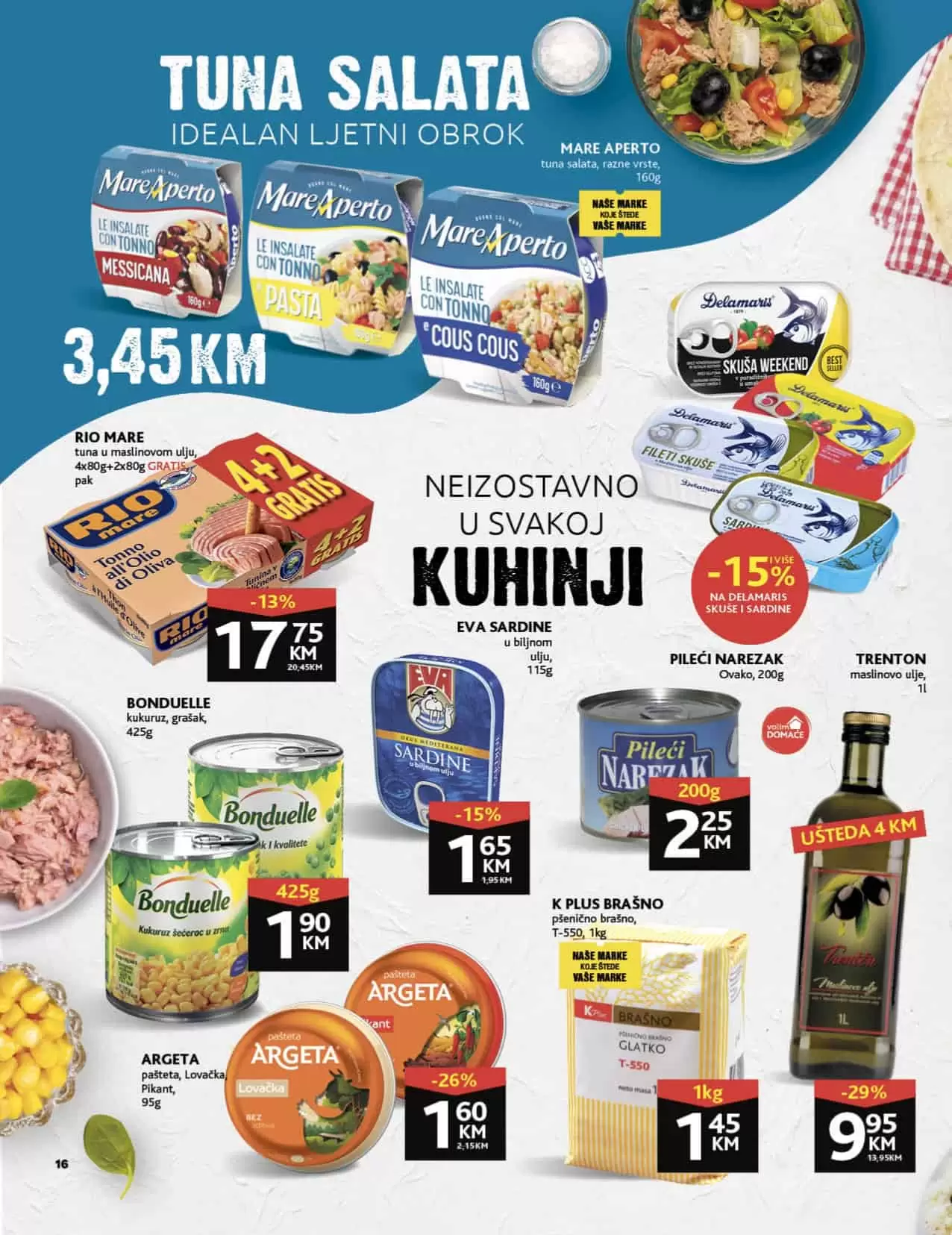 NOVI Konzum katalog je tu! Donosi nam odlično sniženje. Konzum akcija traje u periodu 2022 06-19.06.2022.