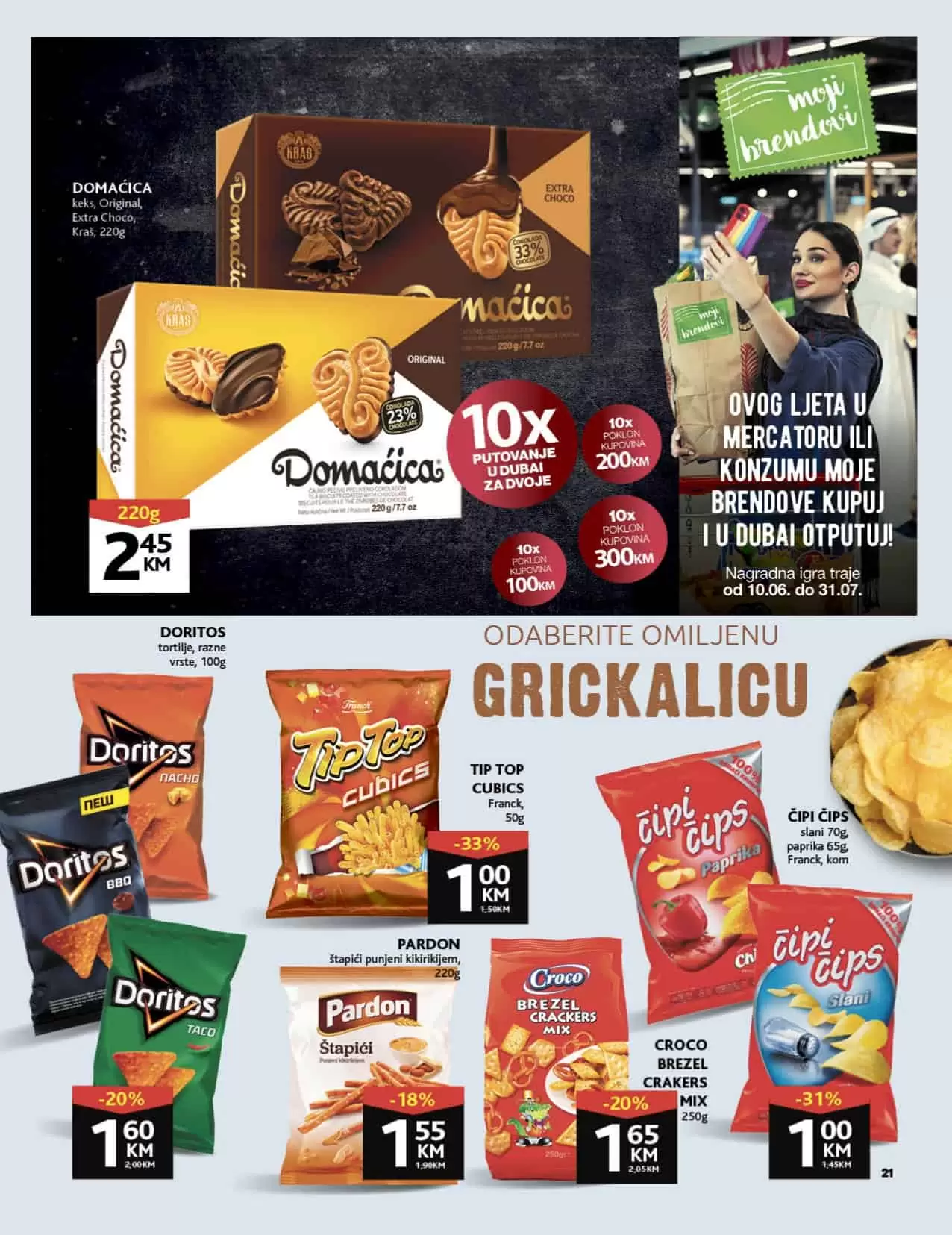 NOVI Konzum katalog je tu! Donosi nam odlično sniženje. Konzum akcija traje u periodu 2022 06-19.06.2022.