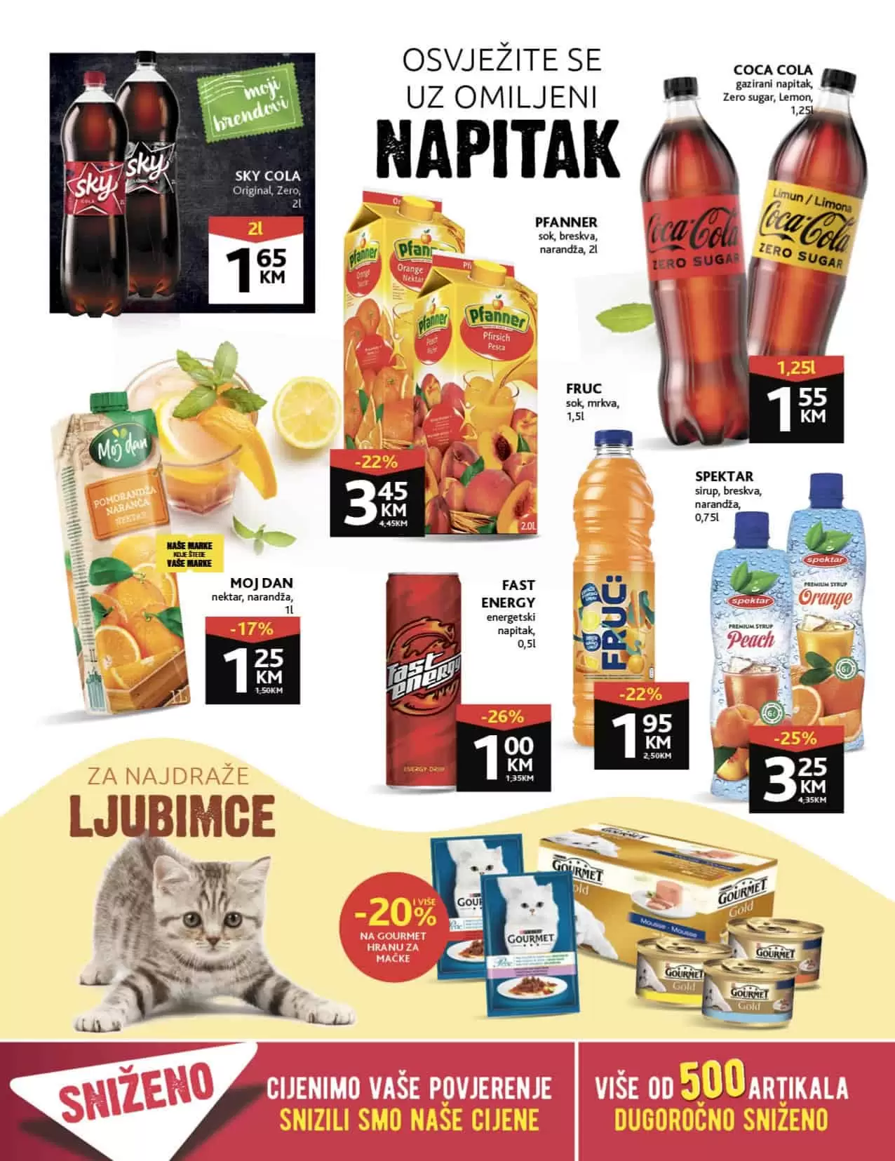 NOVI Konzum katalog je tu! Donosi nam odlično sniženje. Konzum akcija traje u periodu 2022 06-19.06.2022.