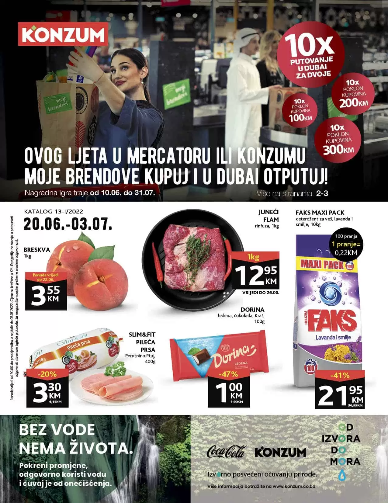 Konzum katalog JUNI-JULI 2022 akcija snizenja do 03.07.2022.
