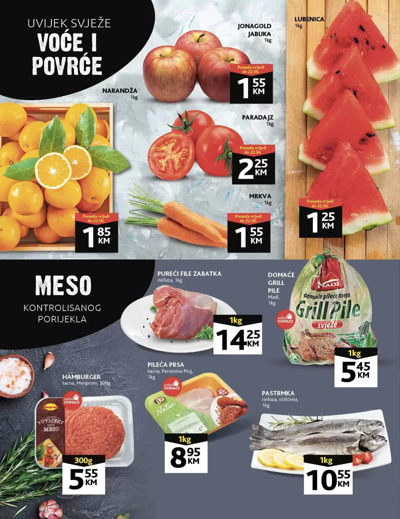 Konzum katalog JUNI-JULI 2022 akcija snizenja do 03.07.2022.