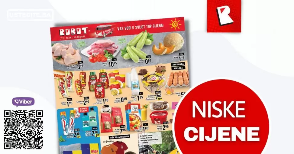 Robot vikend akcija JULI 2022 ▷NISKE CIJENE✓ 10-12.06.2022.
