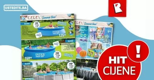 Robot katalog BAZENI i ljetna oprema JUNI/JULI 2022 ~SUPER SNIZENJE