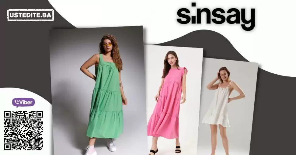 Sinsay Haljine sniženje Maj 2022