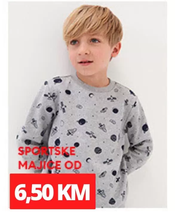 Sinsay BIH sniženje! Sportske majice samo 6,50 KM