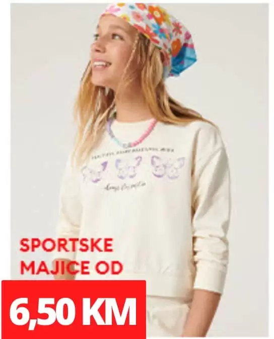 Sinsay BIH sniženje! sportske majice samo 6,50 KM