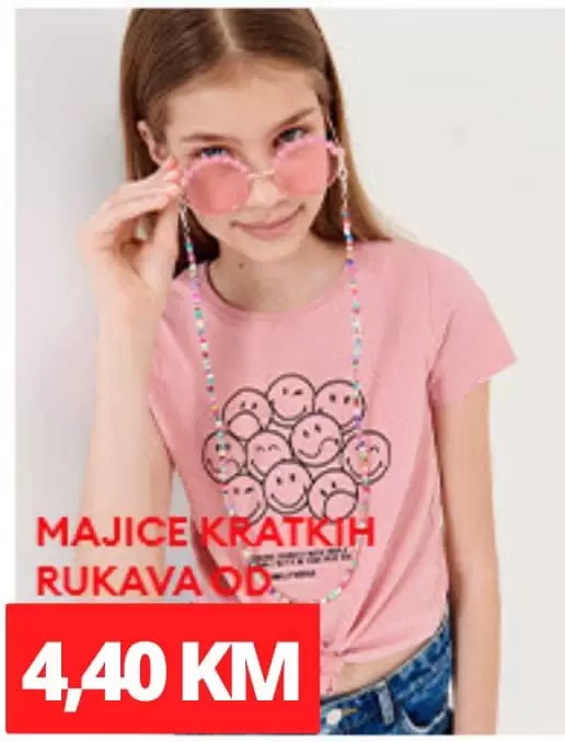 Sinsay BIH sniženje!majice kratki rukav samo 4,50 KM