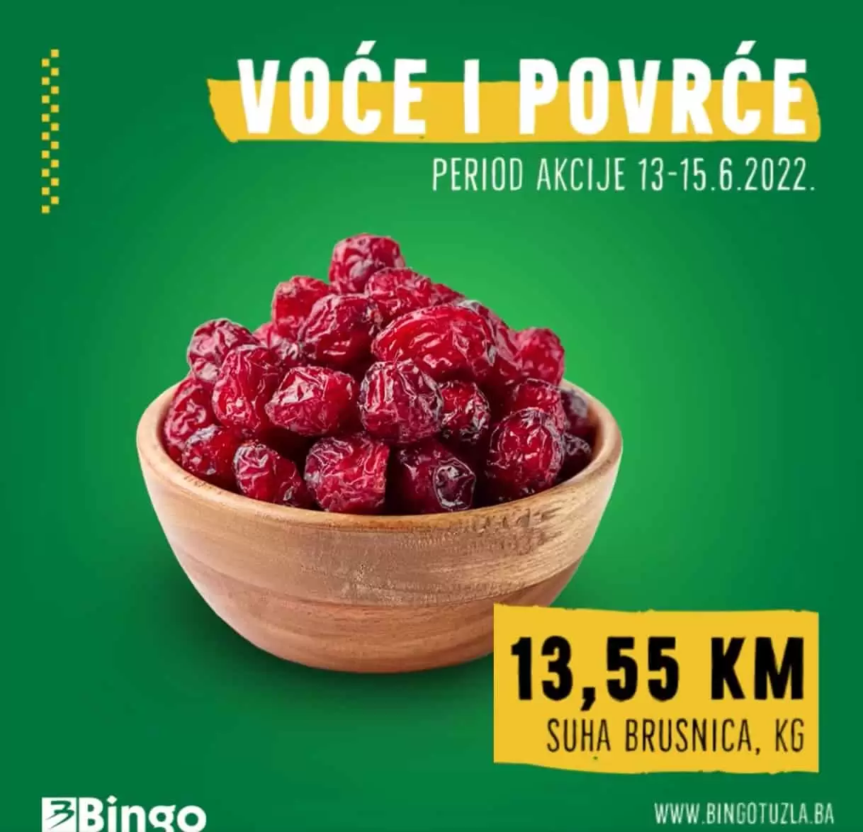 Bingo SNIŽENJE ▷【voće i povrće】 JUNI 2022 akcija ~ sniženja 13-16.06.2022.