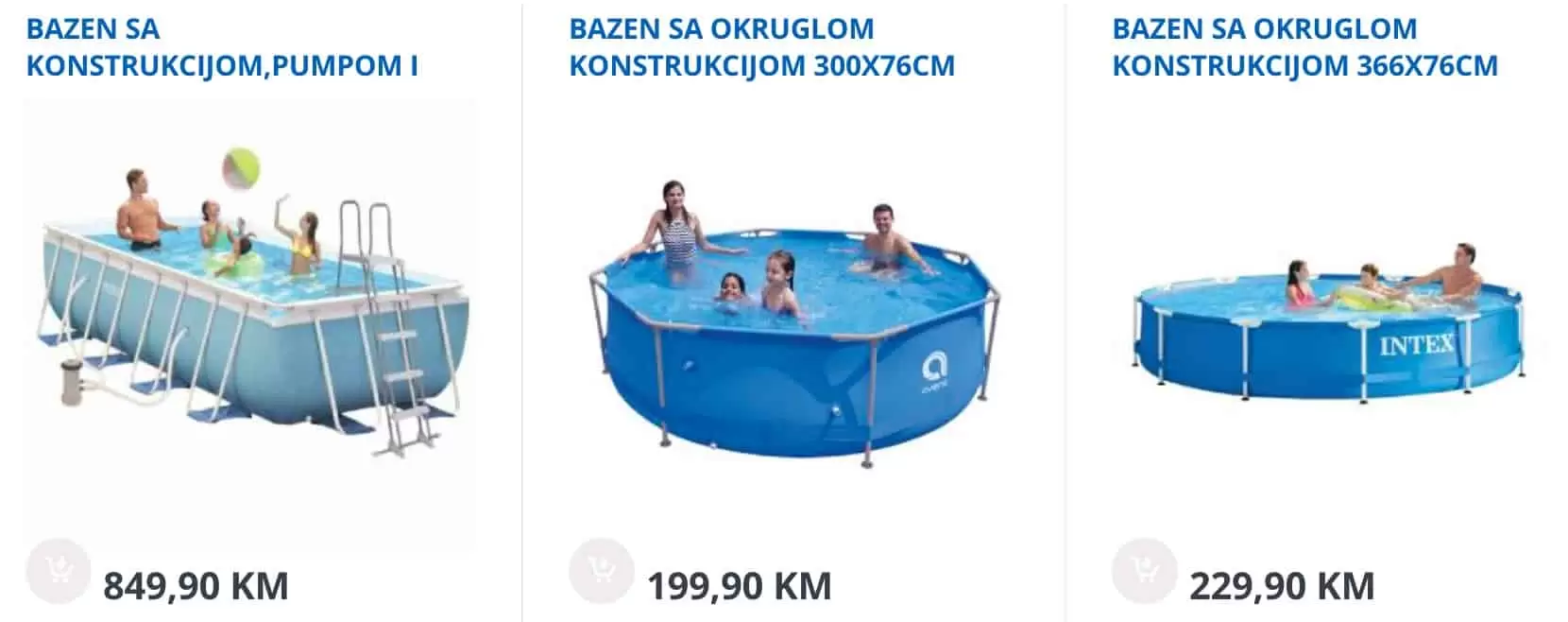 Bingo SUPER PONUDA Bazeni i oprema za bazene, JUNI 2022 akcija ~ snizenje