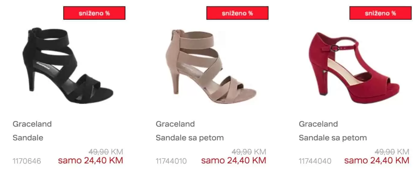 Deichmann SNIZENJE ▷【Papuce samo 1,90 KM】katalog akcija JUNI 2022