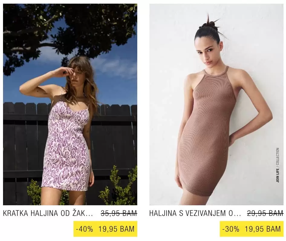 Zara 22 haljine koje možete kupiti od 12,95 KM do 19,95 KM!