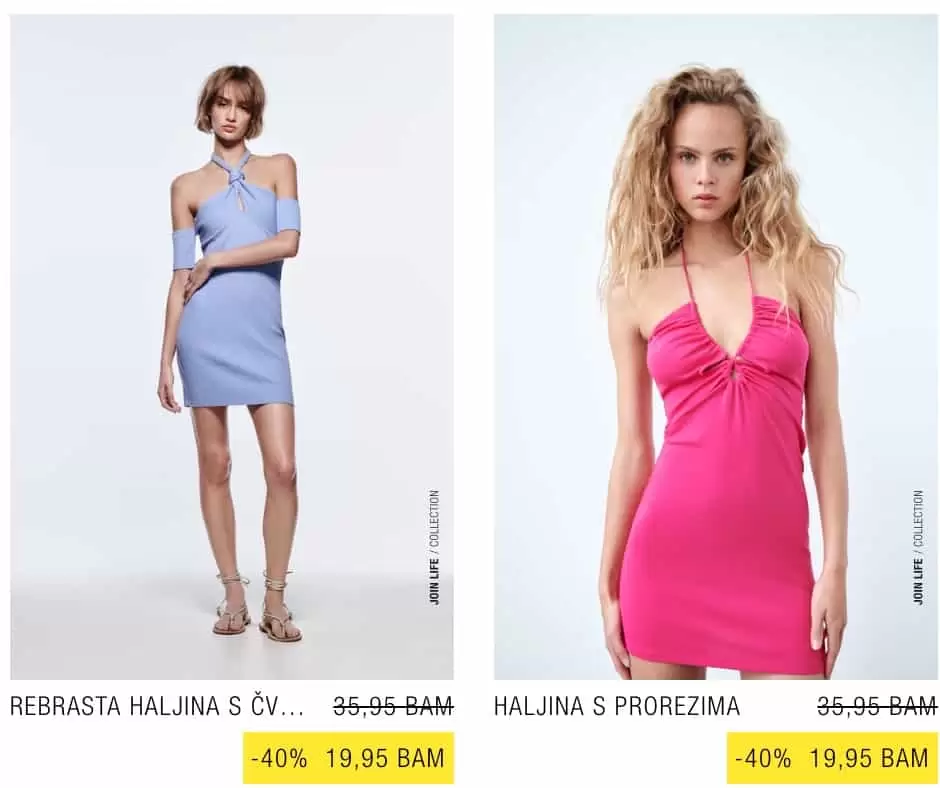 Zara 22 haljine koje možete kupiti od 12,95 KM do 19,95 KM!