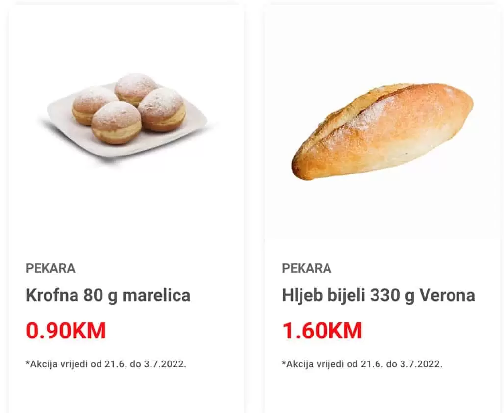 Bingo SNIZENJE HRANE juni 2022 akcija katalog do 03.07.2022.