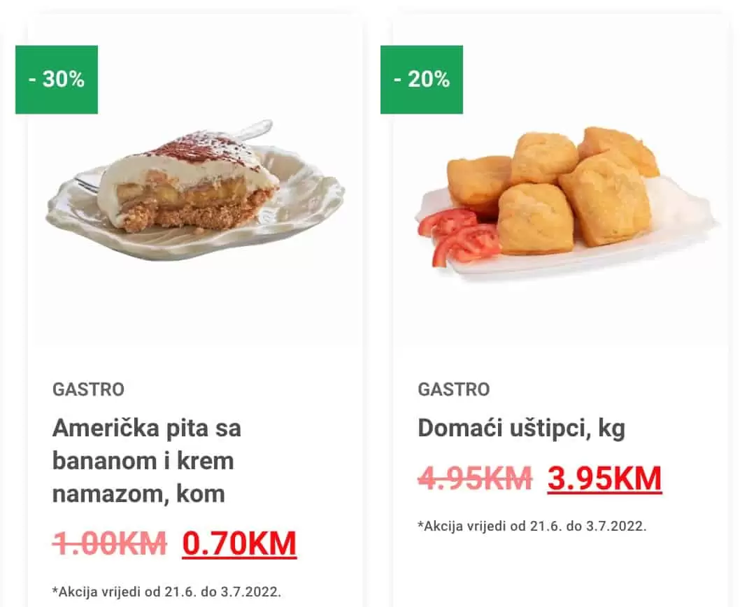 Bingo SNIZENJE HRANE juni 2022 akcija katalog do 03.07.2022.