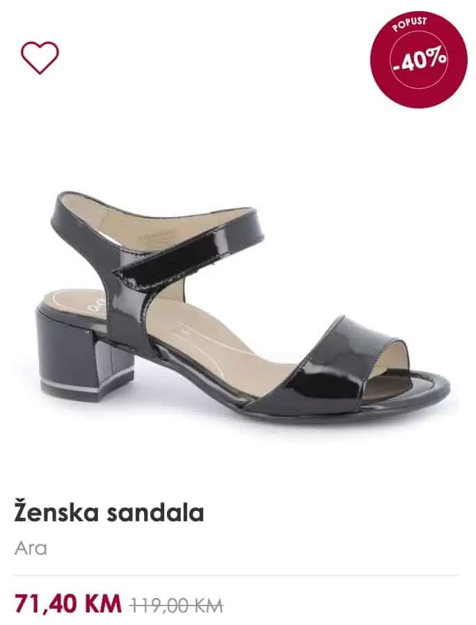 Planika obuća 14 modela sniženih čak 40%! JUNI 2022