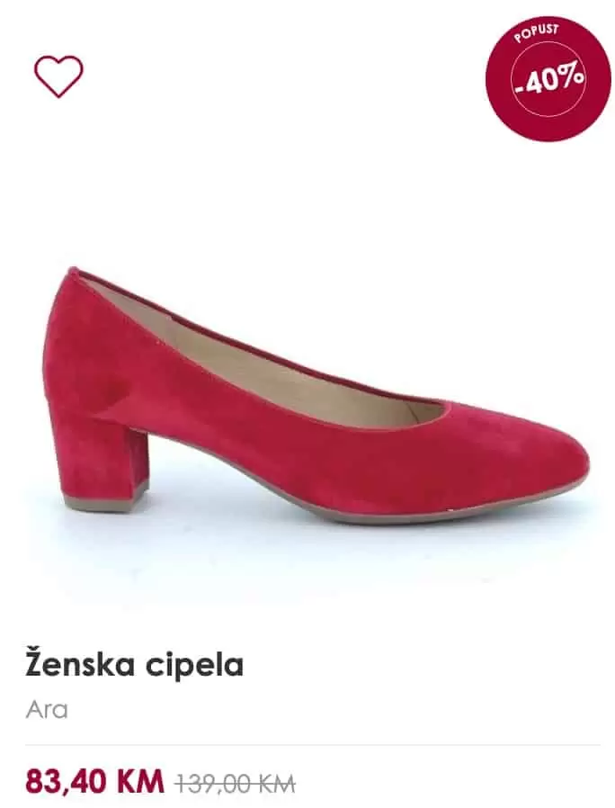 Planika obuća 14 modela sniženih čak 40%! JUNI 2022