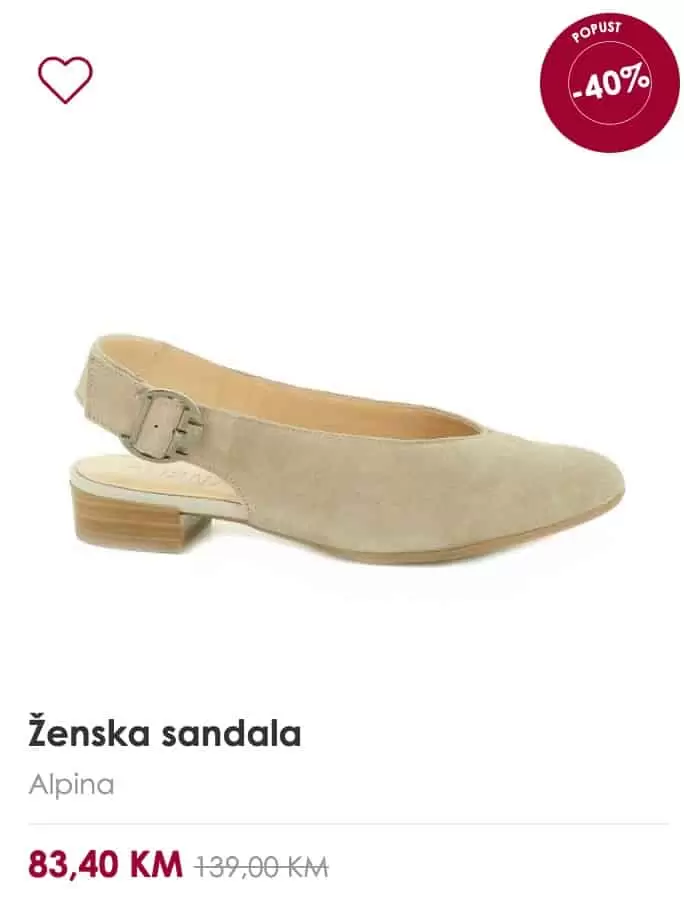 Planika obuća 14 modela sniženih čak 40%! JUNI 2022