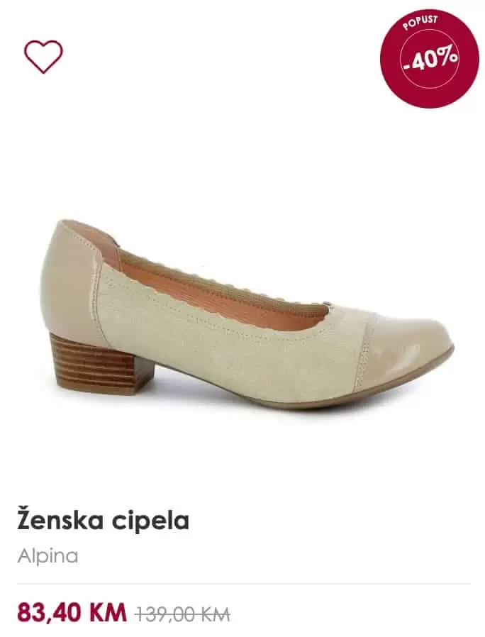 Planika obuća 14 modela sniženih čak 40%! JUNI 2022