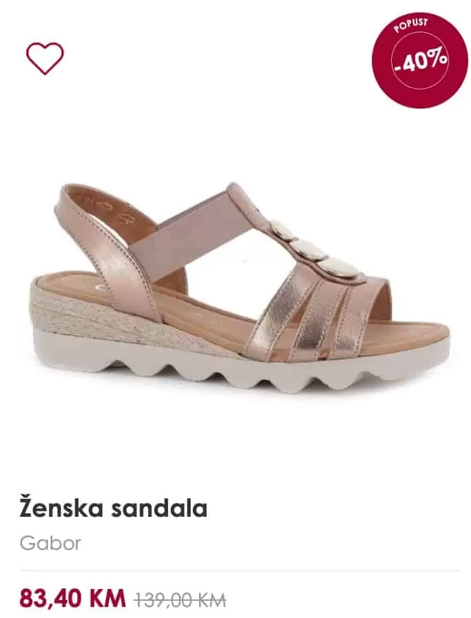 Planika obuća 14 modela sniženih čak 40%! JUNI 2022