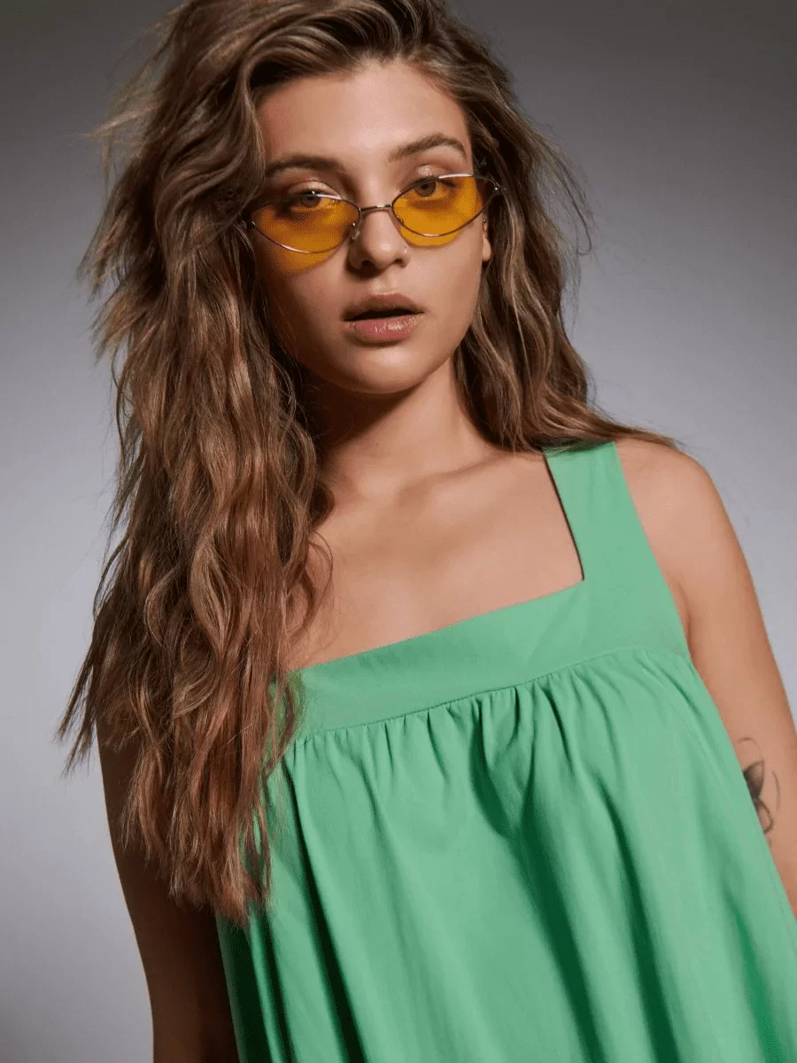 Sinsay maxi haljina sa naborima