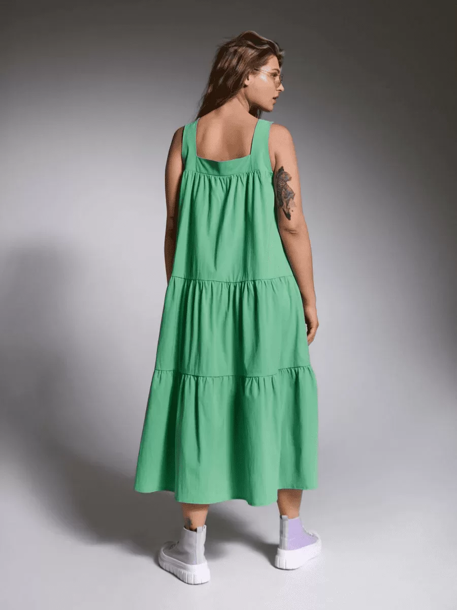 Sinsay maxi haljina sa naborima