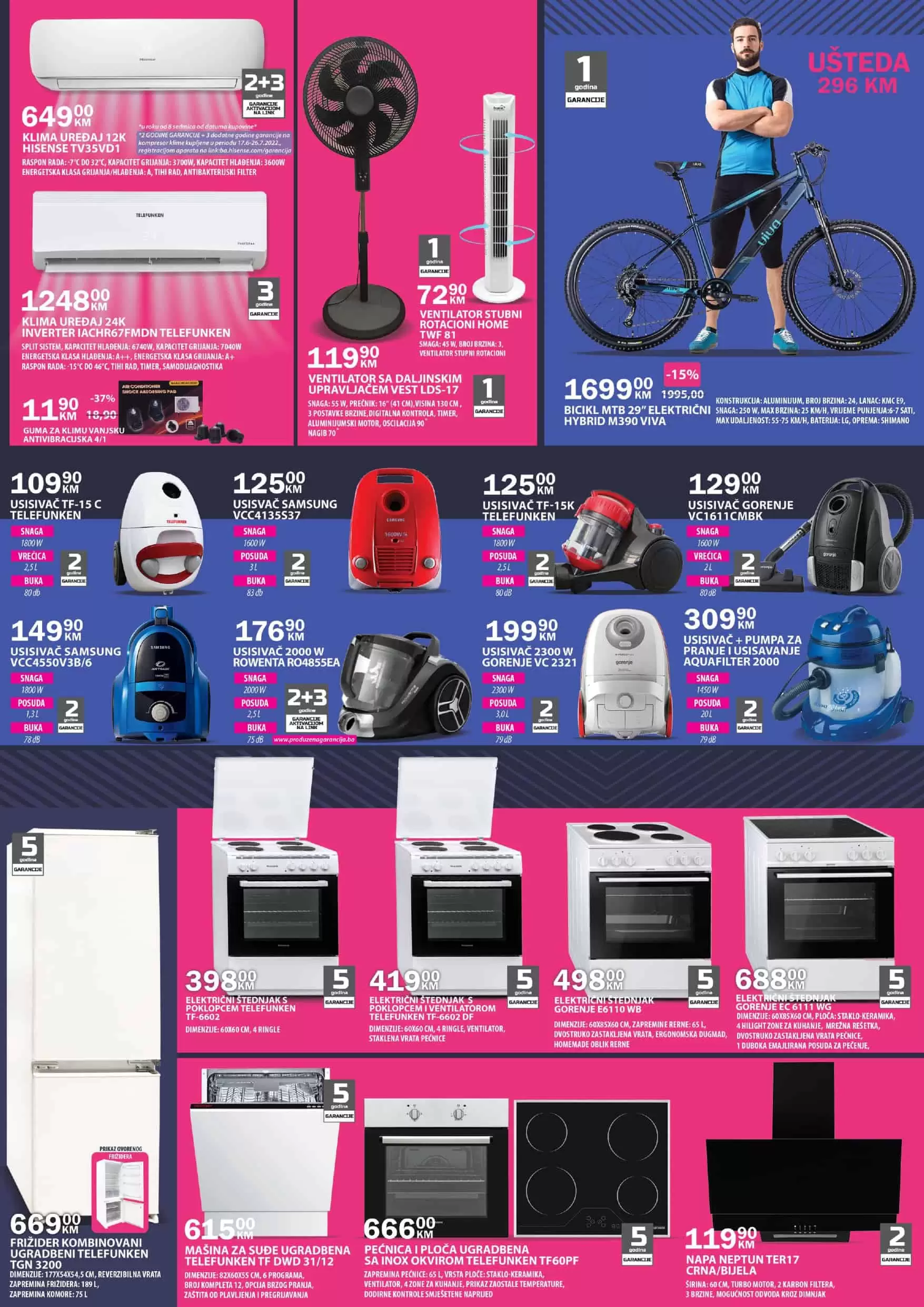 Bingo katalog TEHNIKA juni/juli 2022 akcija snizenja 18.07.2022.