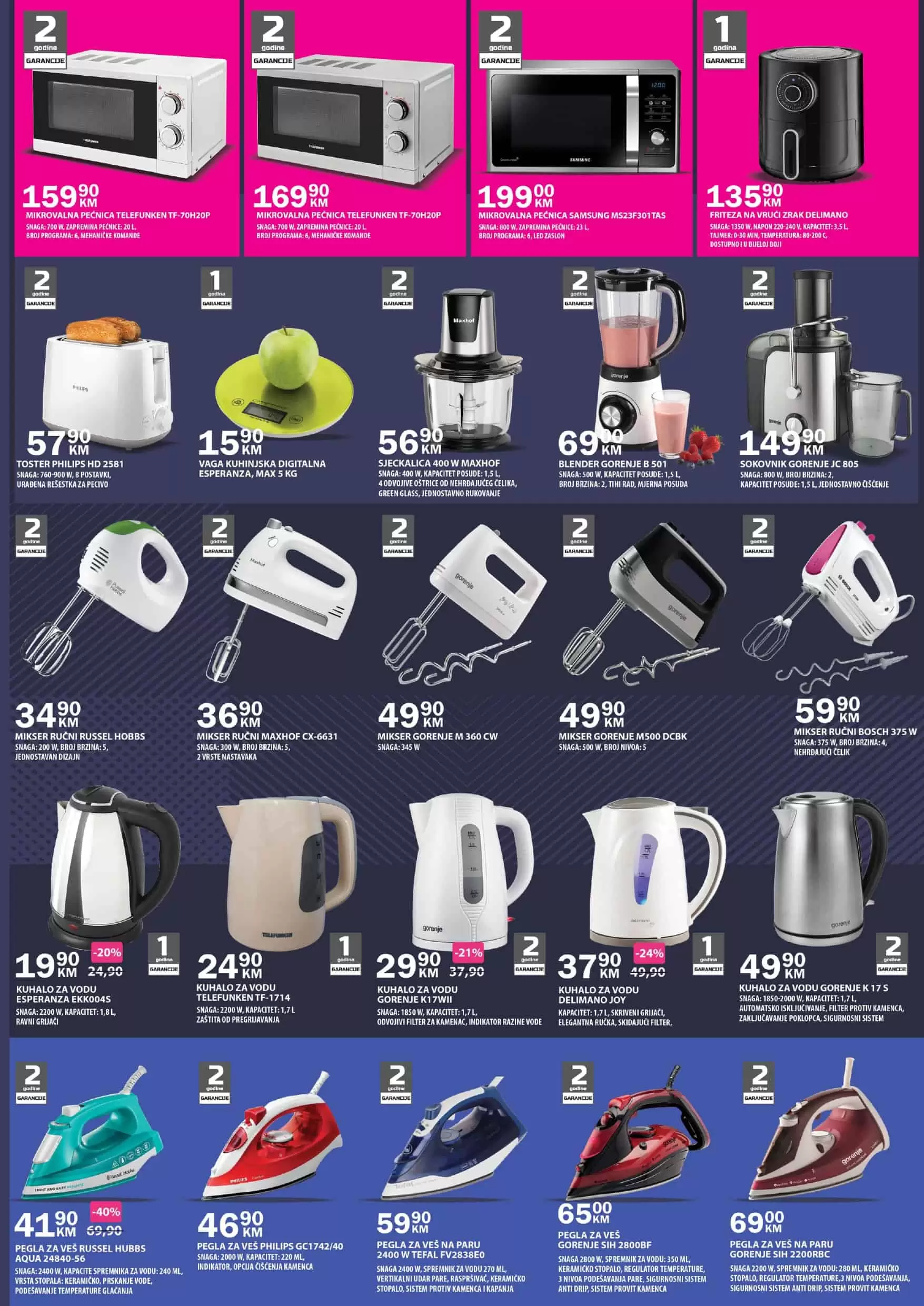 Bingo katalog TEHNIKA juni/juli 2022 akcija snizenja 18.07.2022.