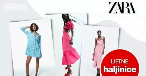 Zara BiH ljetne haljinice juni 2022