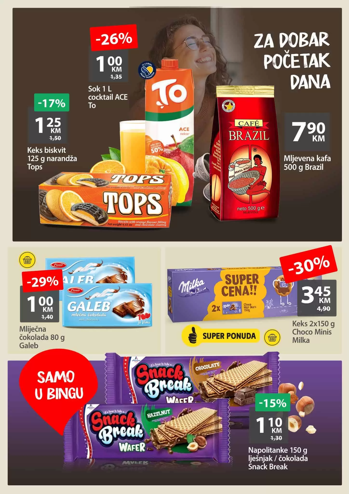 Bingo vikend akcija JUNI 2022 09-12.06.2022.