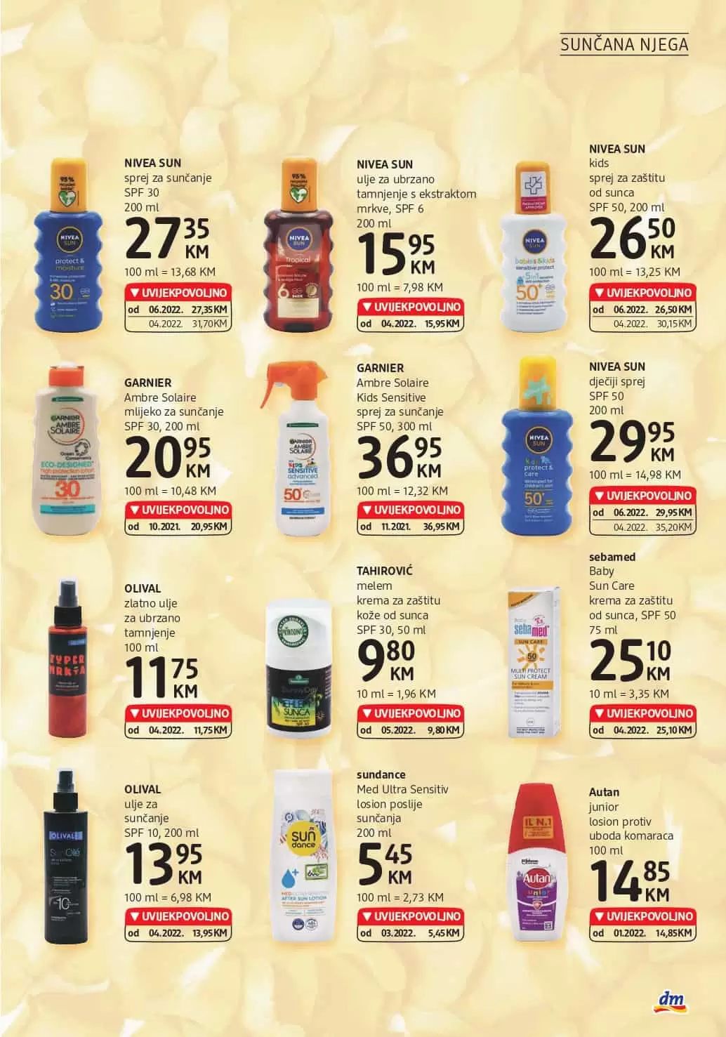 dm Katalog JUNI 2022 donosi nam akcijske cijene 08-21.06.2022.