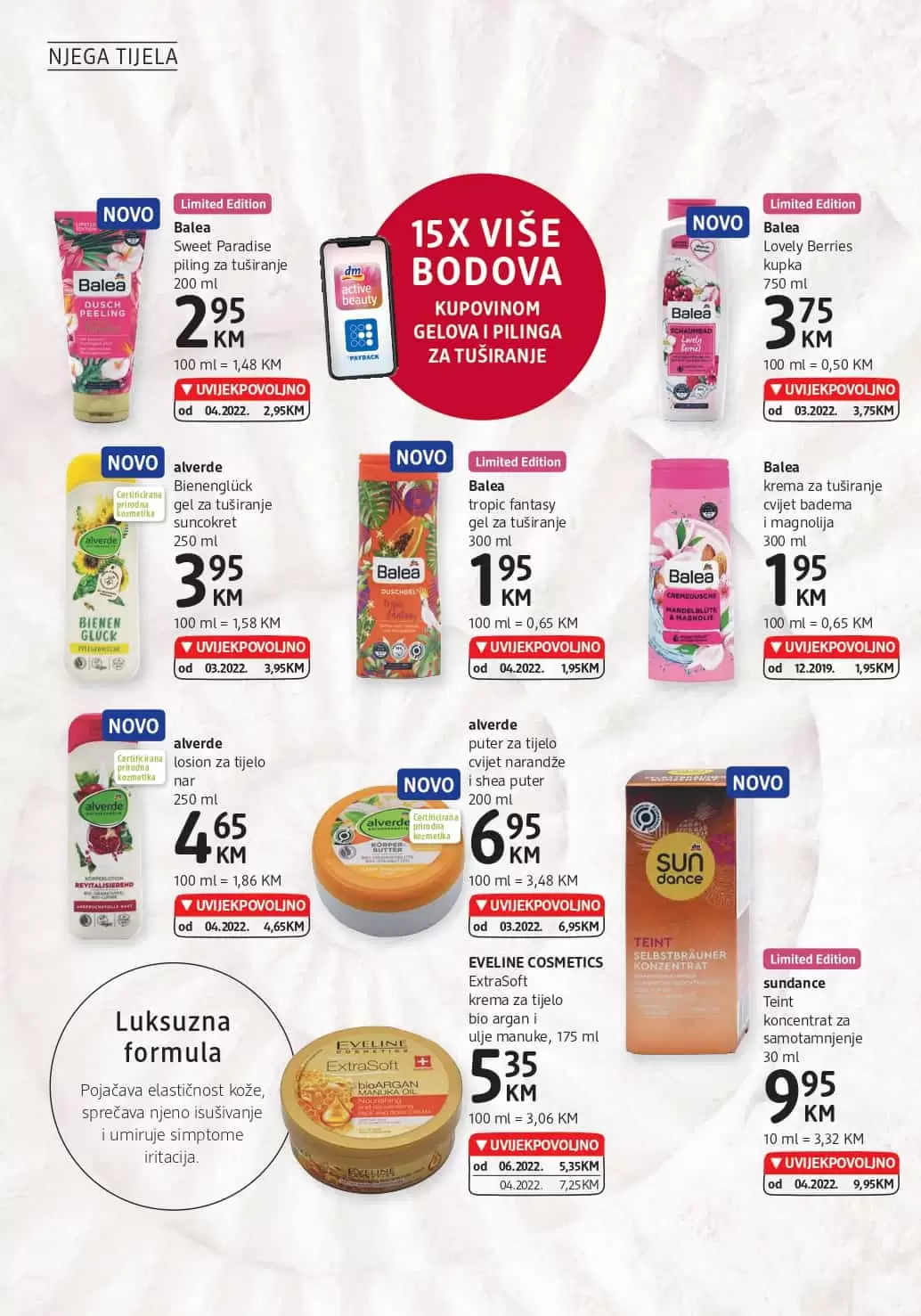 dm Katalog JUNI 2022 donosi nam akcijske cijene 08-21.06.2022.