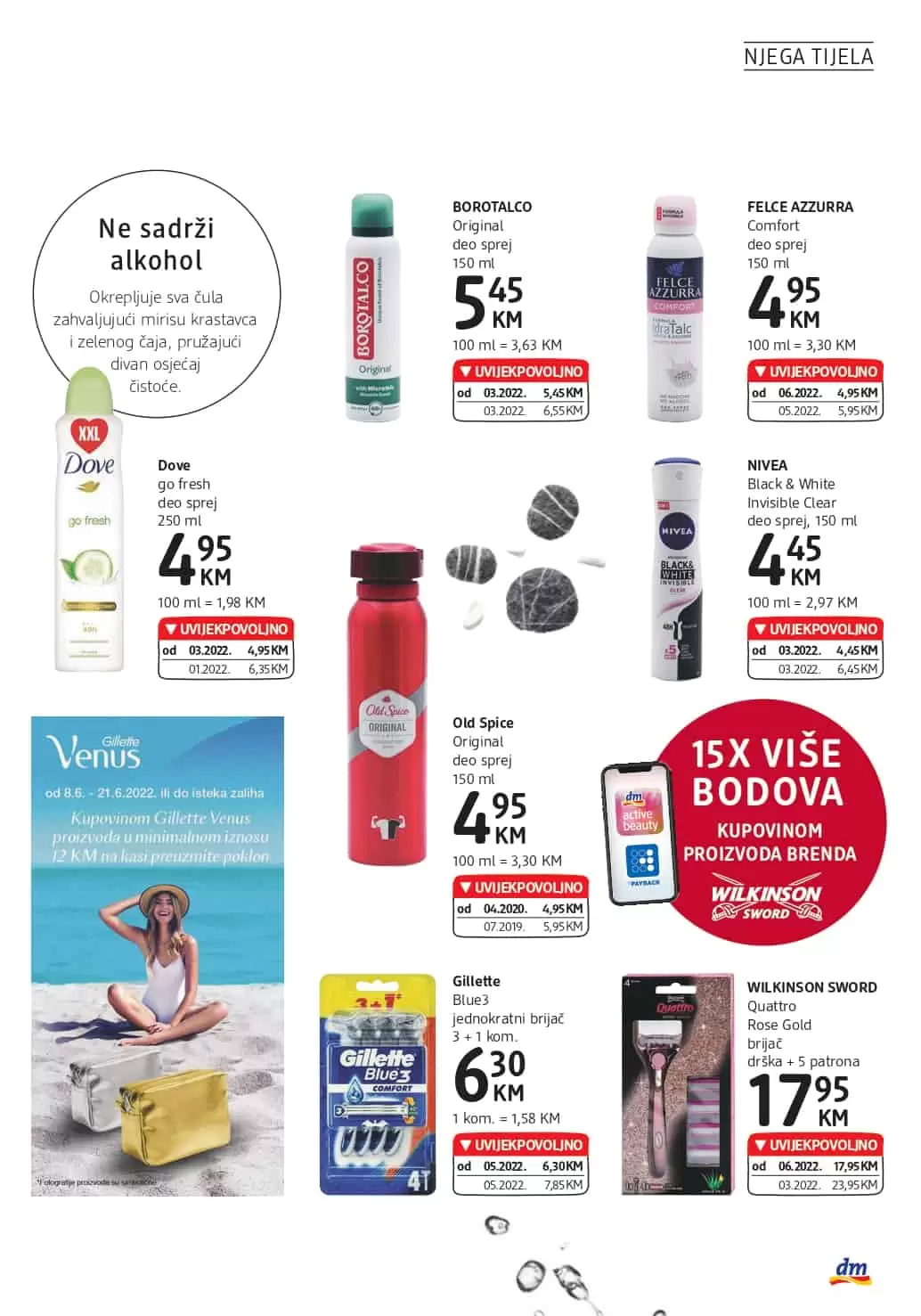 dm Katalog JUNI 2022 donosi nam akcijske cijene 08-21.06.2022.