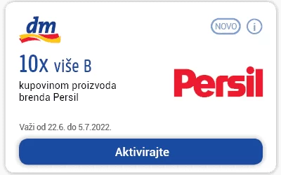 dm KUPONI Ostvarite rođendanske pogodnosti JUNI 2022 SUPER UŠTEDA do 30.06.2022.