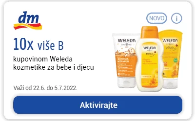 dm KUPONI Ostvarite rođendanske pogodnosti JUNI 2022 SUPER UŠTEDA do 30.06.2022.