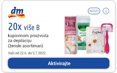 dm KUPONI Ostvarite rođendanske pogodnosti JUNI 2022 SUPER UŠTEDA do 30.06.2022.