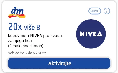 dm KUPONI Ostvarite rođendanske pogodnosti JUNI 2022 SUPER UŠTEDA do 30.06.2022.